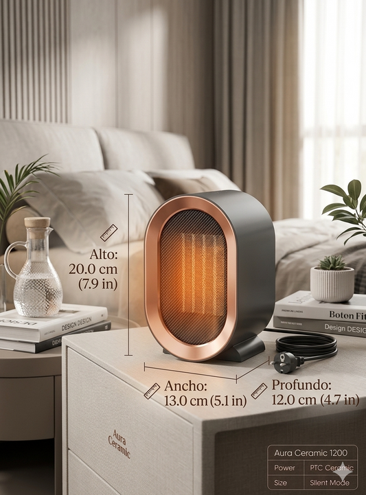 Calefactor cerámico -Aura Ceramic 1200-