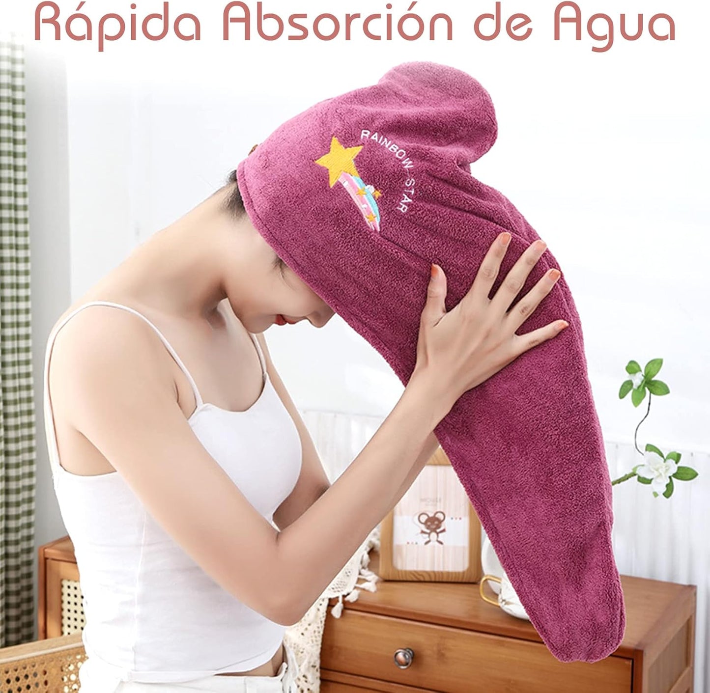 Pack Ahorro VEGCOO: 4 Toallas Superabsorbentes para un Secado Profesional en Casa