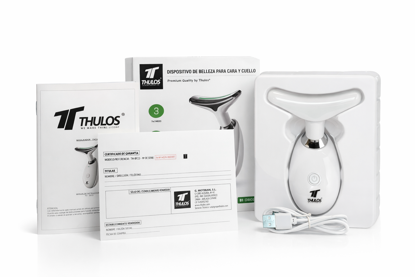 Thulos TH-BY23 – Salud y Belleza | Dispositivo +( Loción Facial  GRATIS)