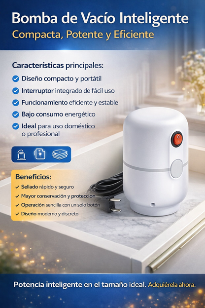 Bomba de vacío inteligente
