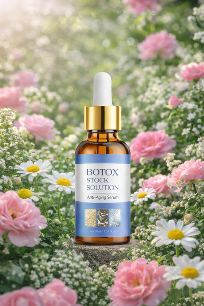 Suero antienvejecimiento con solución concentrada tipo bótox