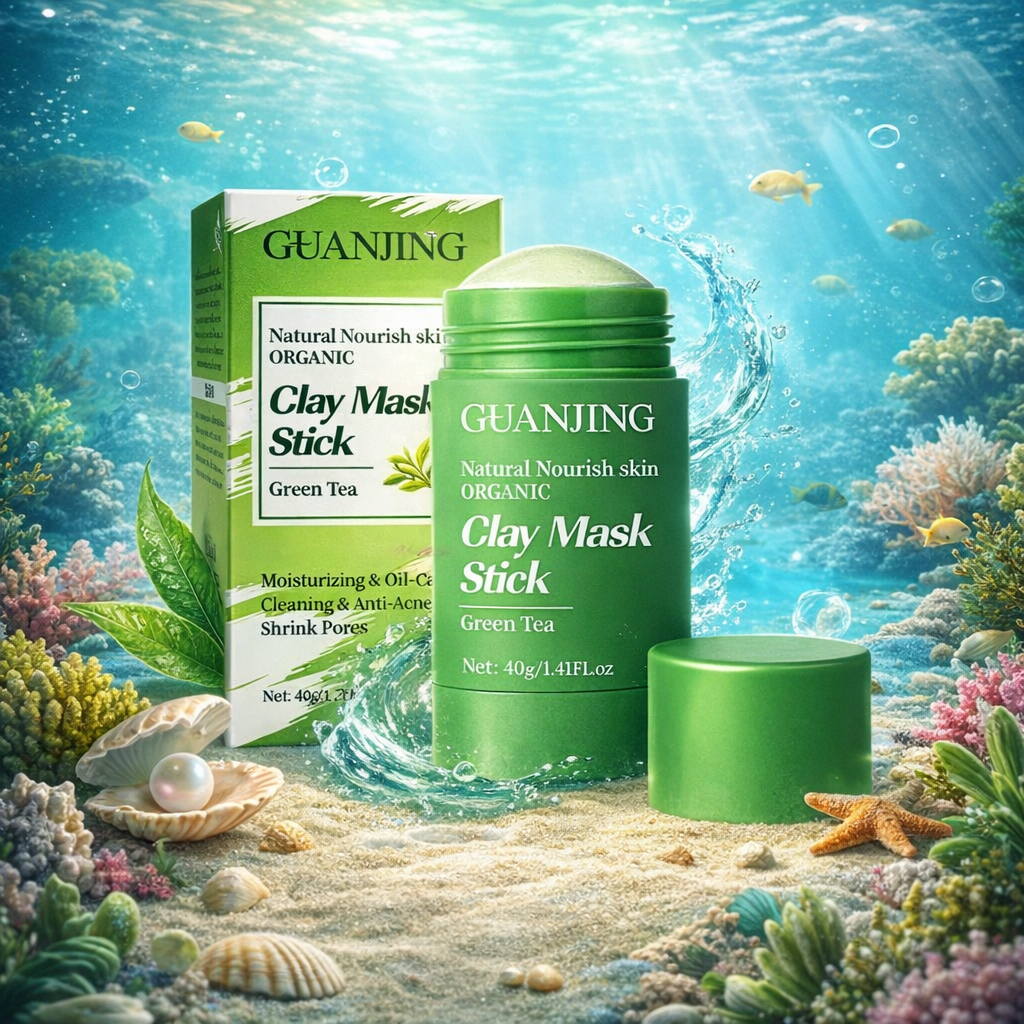 Mascarilla de té verde.