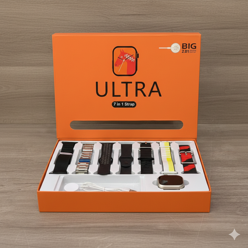 Smartwatch (reloj inteligente) + 7 Correas