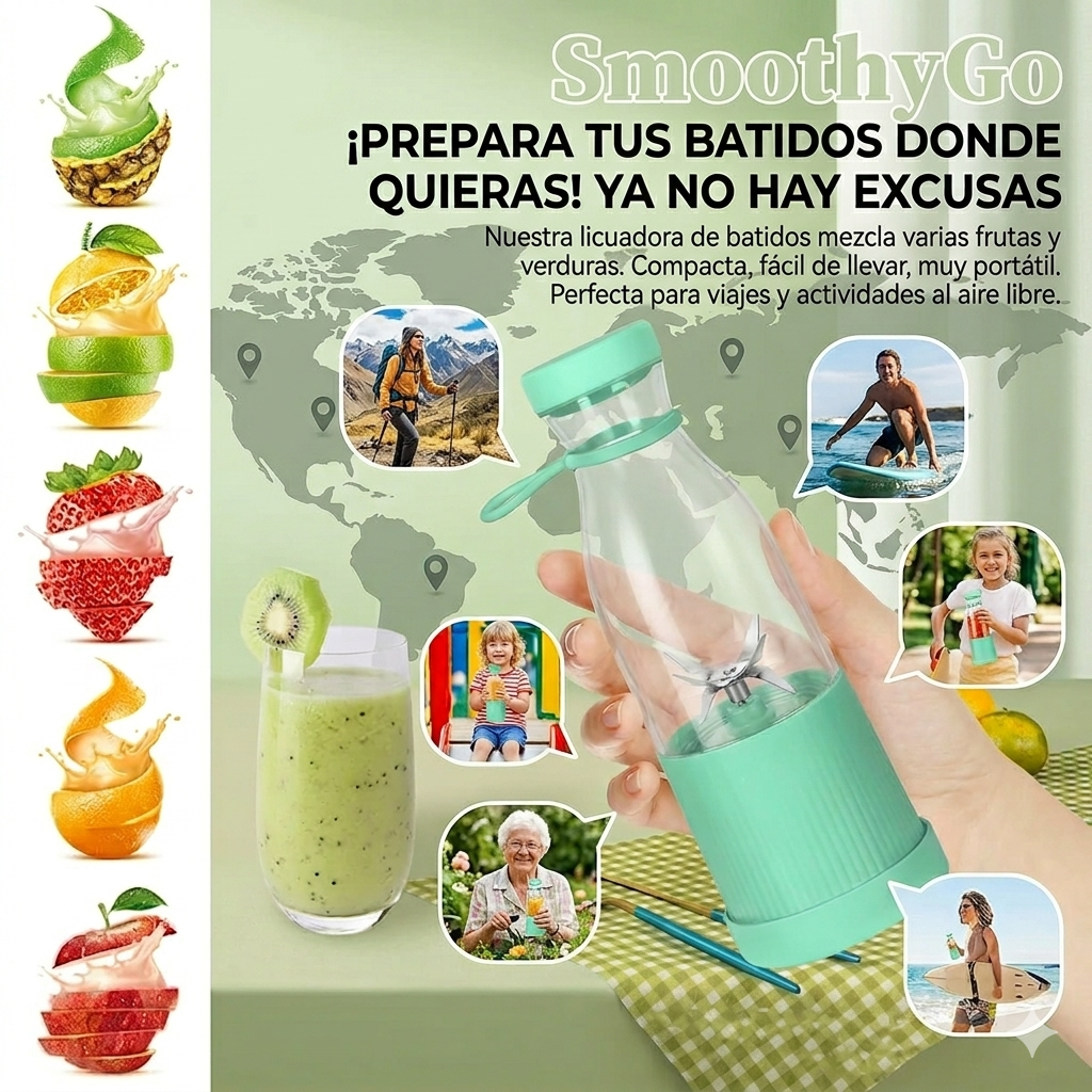 Mini Batidora - SmoothyGo-