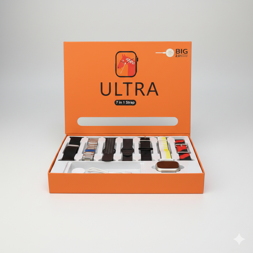 Smartwatch (reloj inteligente) + 7 Correas