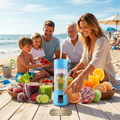Licuadora USB SmoothyGo™ – Portátil y Recargable-Azul.